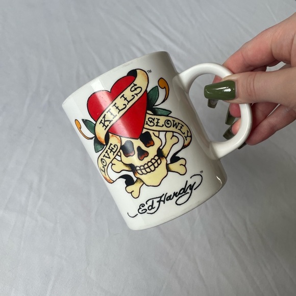 Ed Hardy Other - ED HARDY GRAPHIC COFFEE MUG